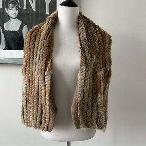 Marc by Marc Jacob’s Rabbit and Wool Vest
